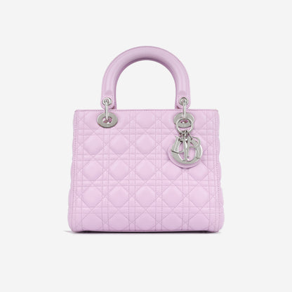 Christian Dior Medium Lady Dior - Lilac