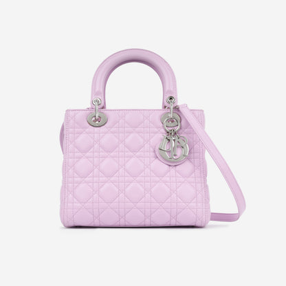 Christian Dior Medium Lady Dior - Lilac