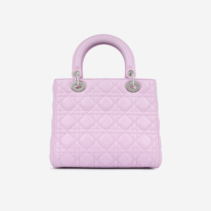 Christian Dior Medium Lady Dior - Lilac