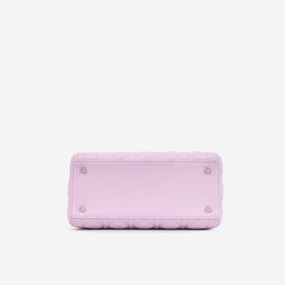 Christian Dior Medium Lady Dior - Lilac