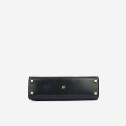 Saint Laurent Small Manhattan Shopper - Black Calfskin