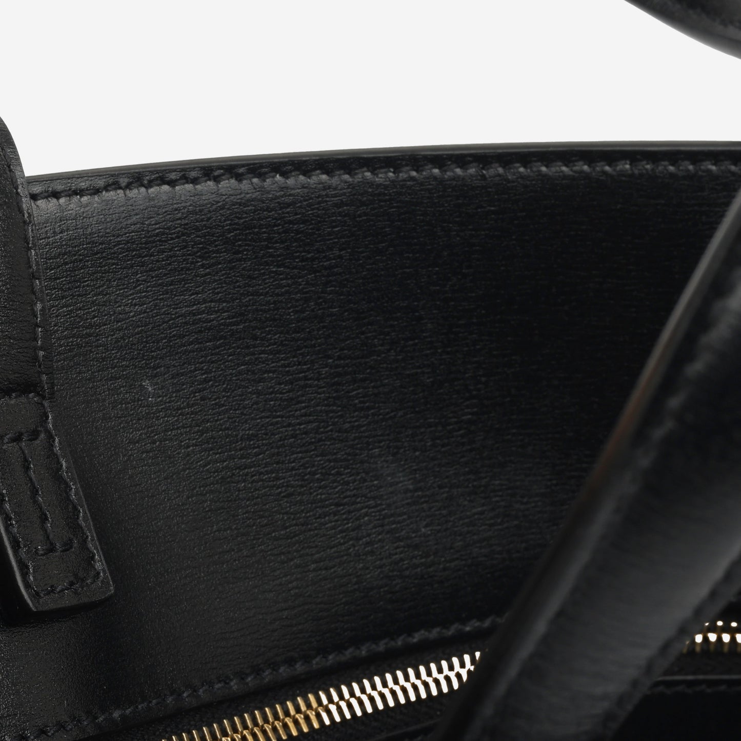 Saint Laurent Small Manhattan Shopper - Black Calfskin