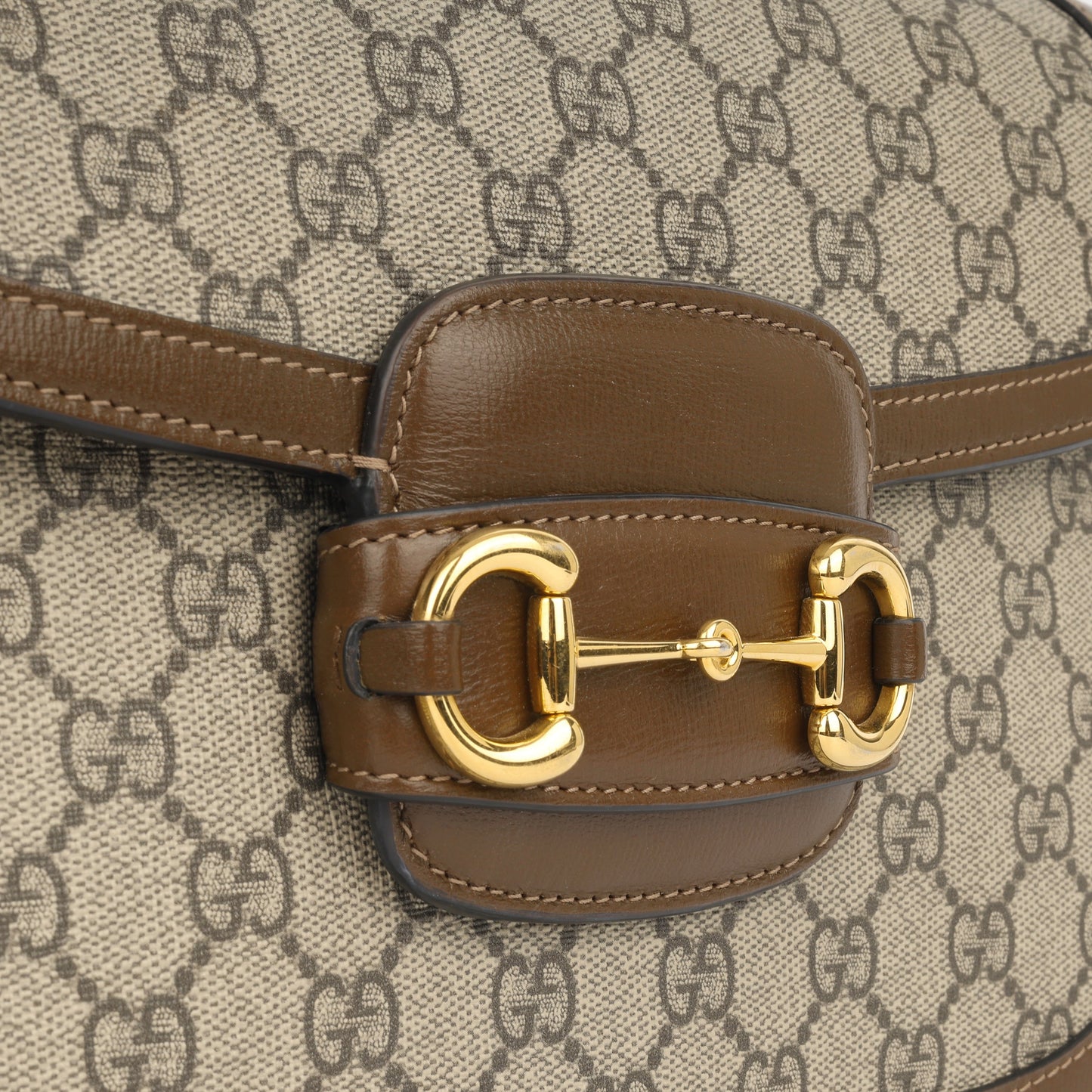 Gucci Large Horsebit Crossbody 1955 - Monogram