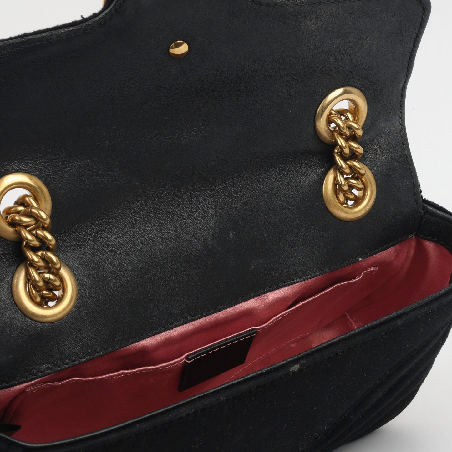 Gucci Mini Marmont - Black Velvet