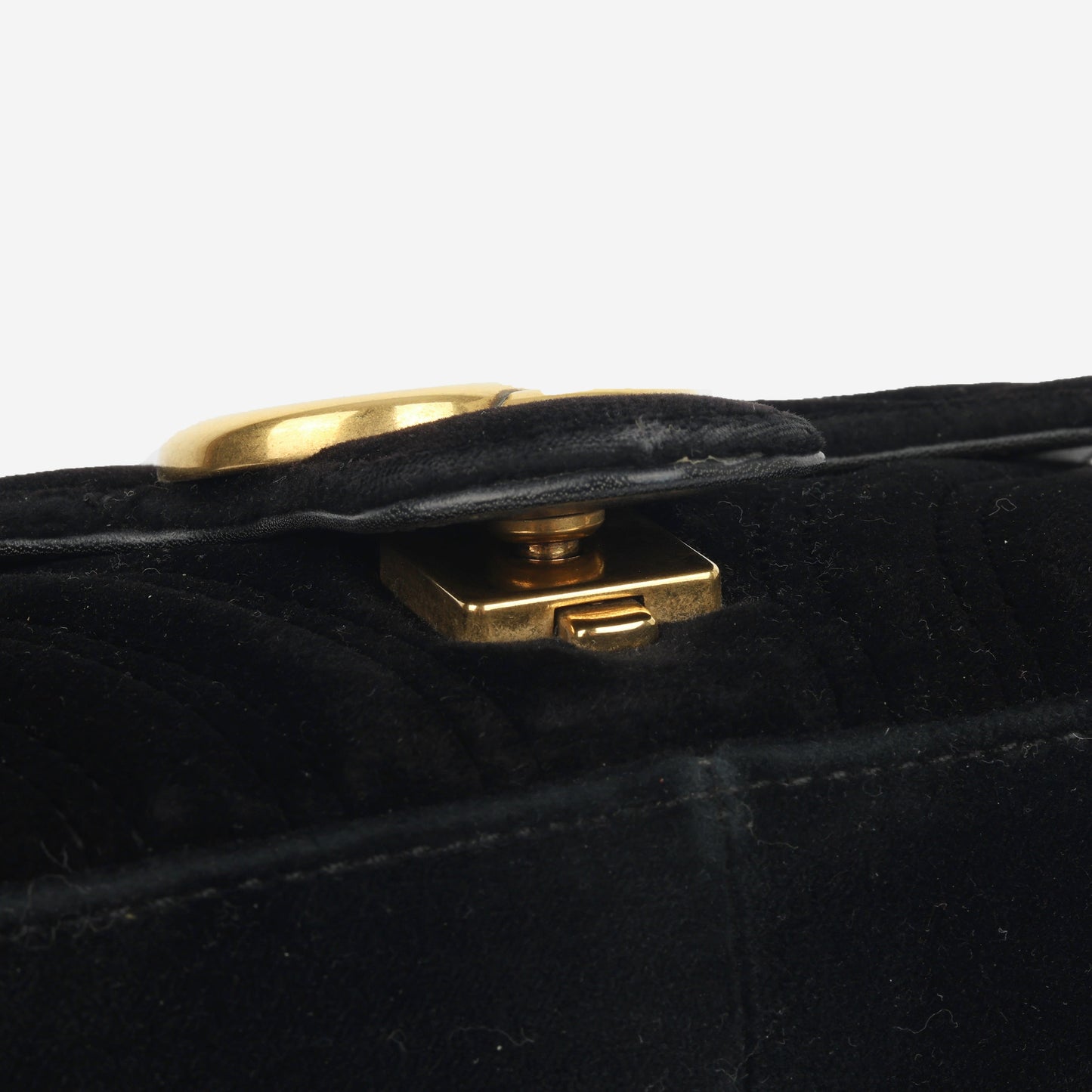 Gucci Mini Marmont - Black Velvet