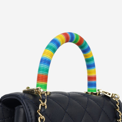 Chanel Extra Mini Coco Handle - Navy