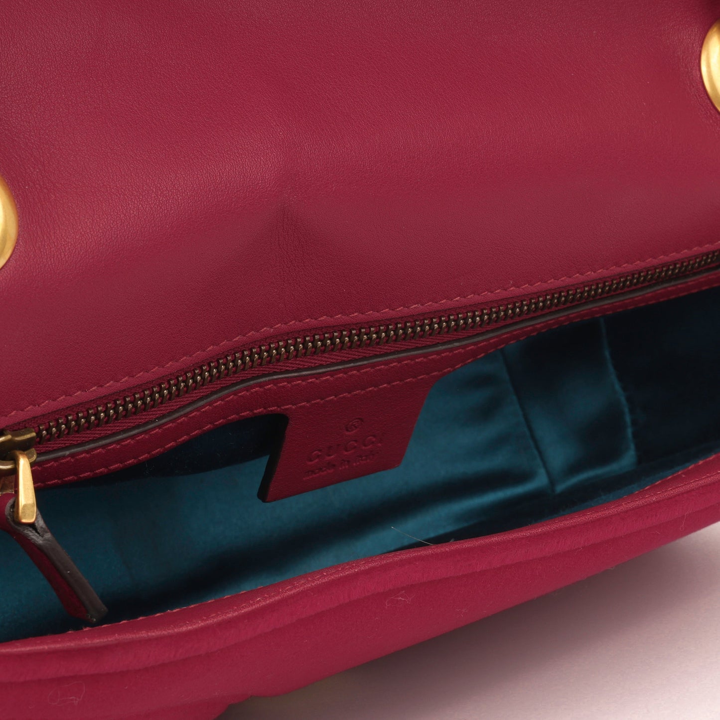 Gucci Small Marmont Bag - Red