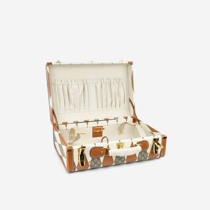 Gucci Medium Savoy Trunk - Rhombus GG Canvas