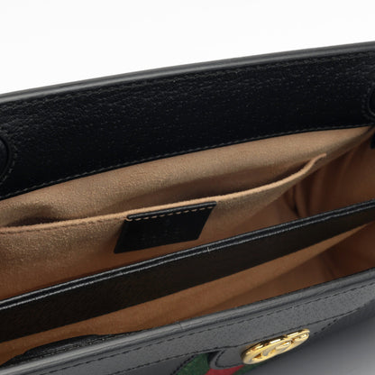 Gucci Ophidia Clasp Clutch on Chain