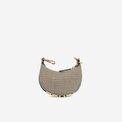 Fendi Nano Fendigraphy - Houndstooth Wool