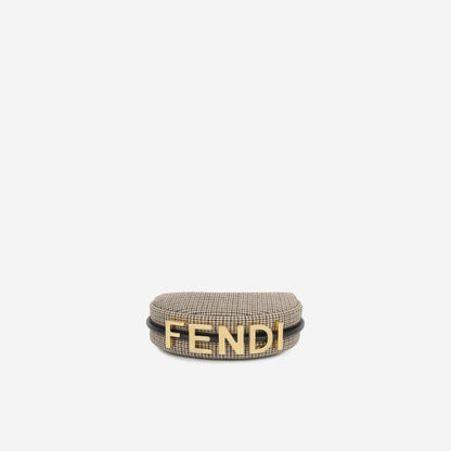 Fendi Nano Fendigraphy - Houndstooth Wool