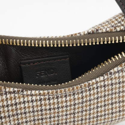 Fendi Nano Fendigraphy - Houndstooth Wool