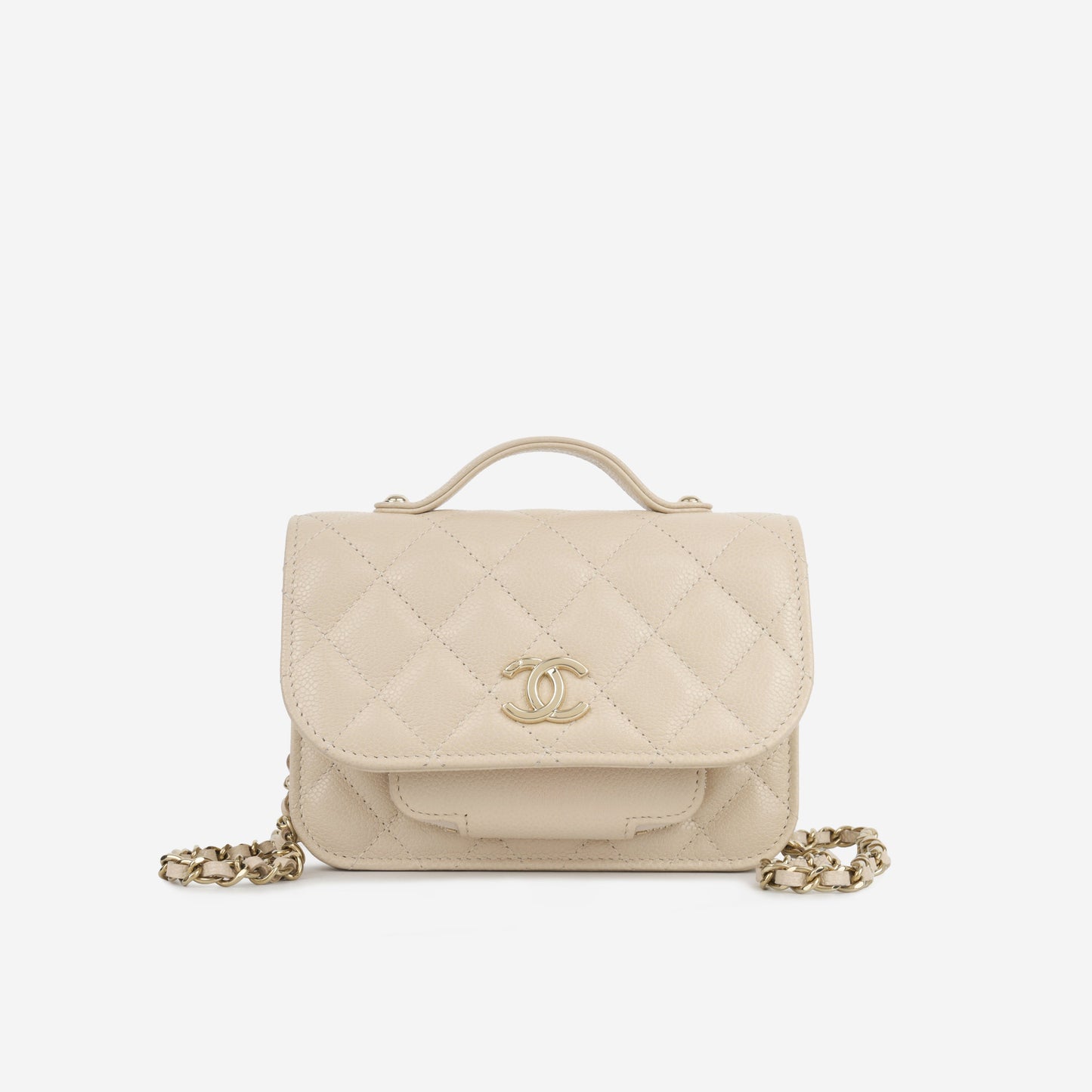 Chanel Mini Business Affinity Clutch on Chain