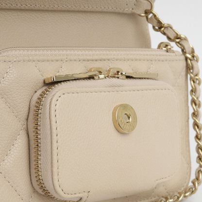 Chanel Mini Business Affinity Clutch on Chain
