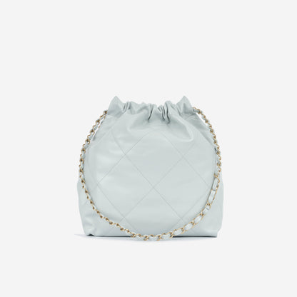 Chanel Small 22 Tote - Light Blue
