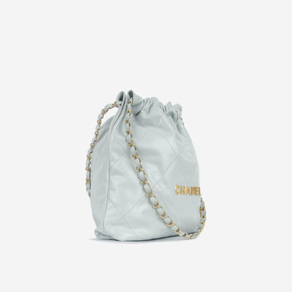 Chanel Small 22 Tote - Light Blue