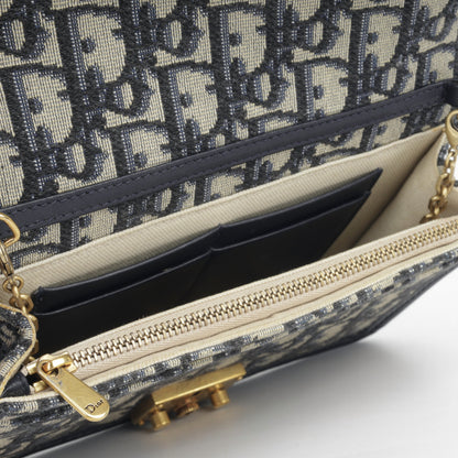 Christian Dior Dioraddict Wallet on Chain