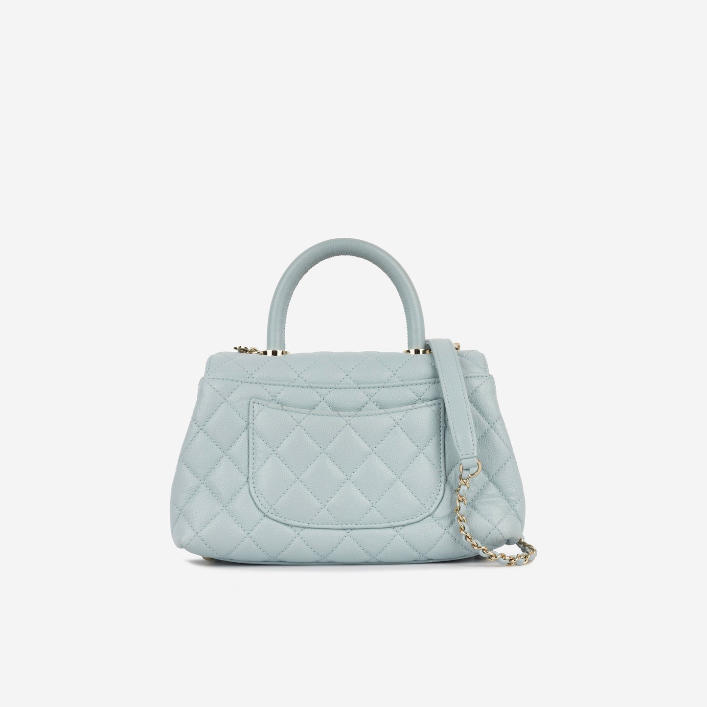 Chanel Small Coco Handle - Light Blue