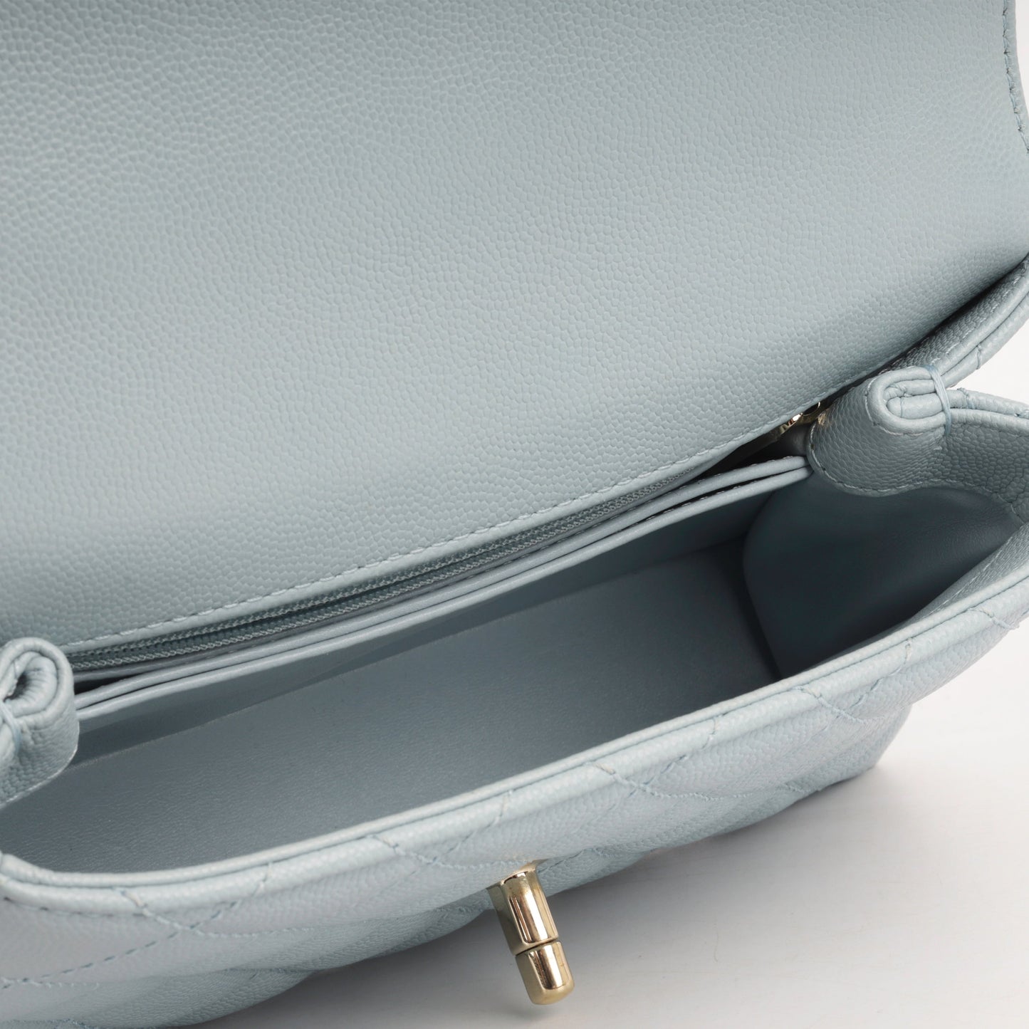 Chanel Small Coco Handle - Light Blue