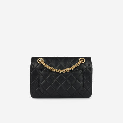 Chanel 2.55 Reissue 224 - Black aged