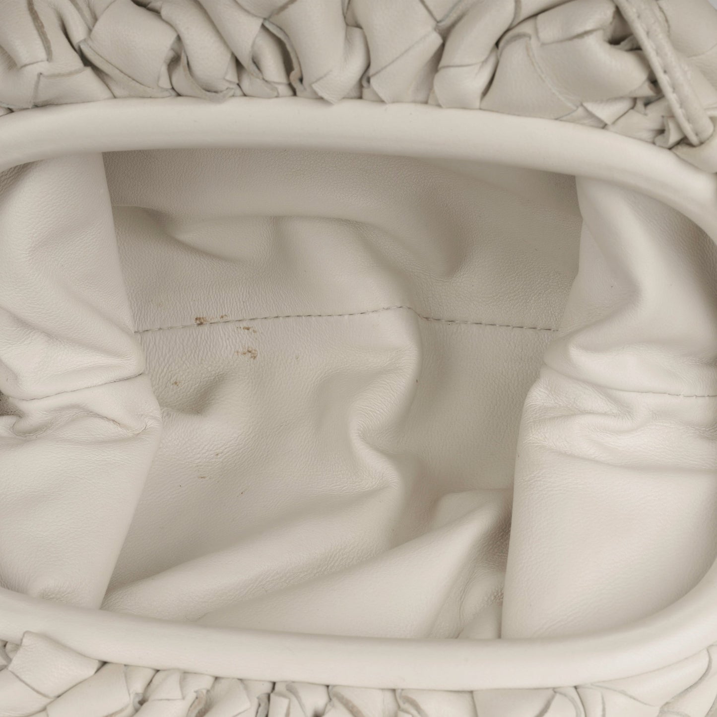 Bottega Veneta Mini Pouch - White