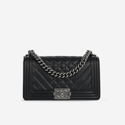Chanel Boy Bag - Old Medium