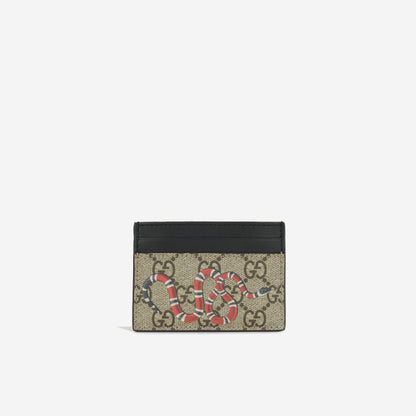 Gucci GG Kingsnake Card Holder