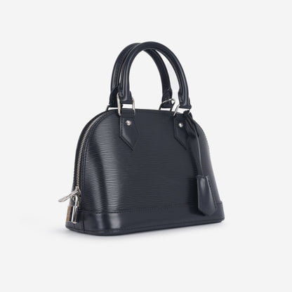 Louis Vuitton Alma BB - Black Epi