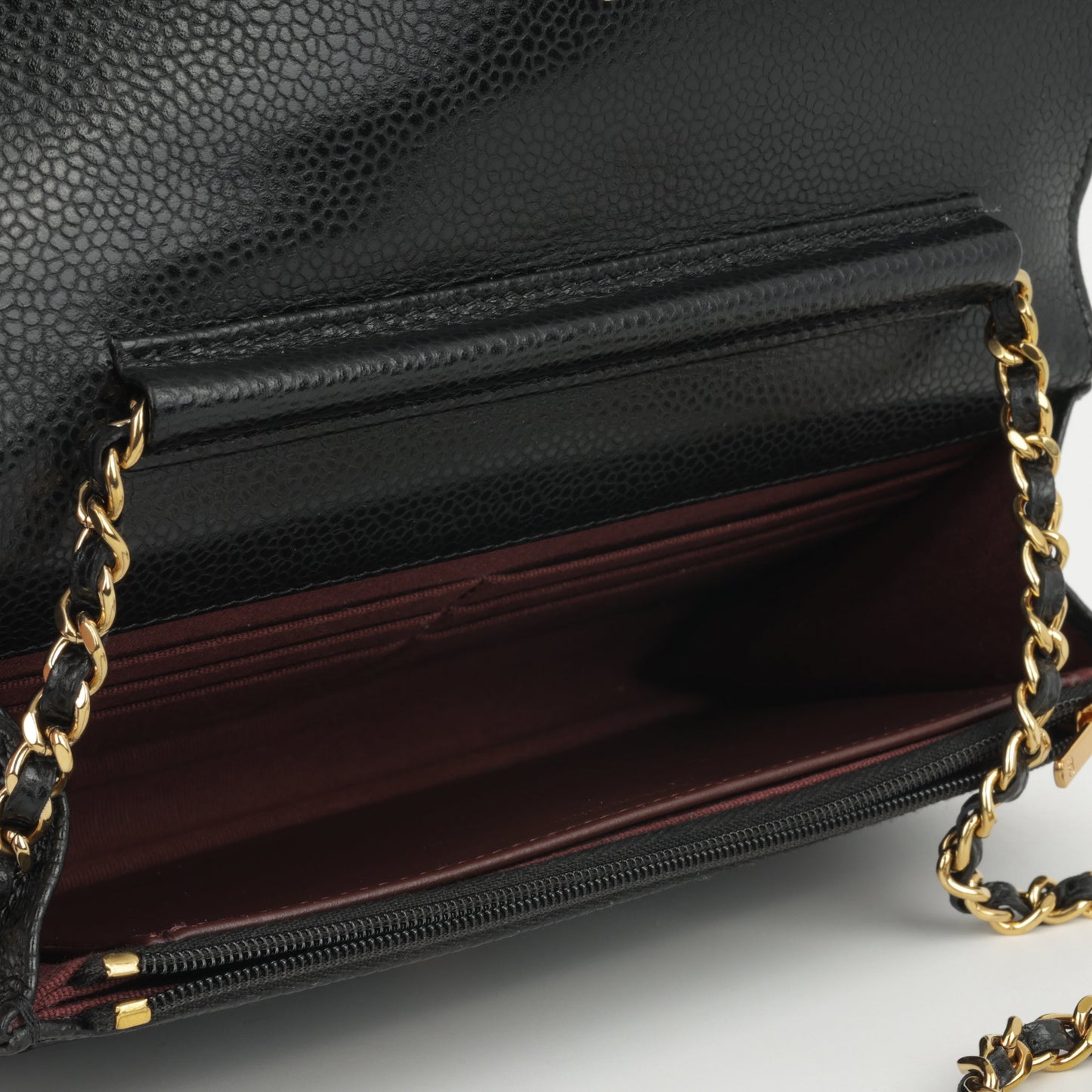 Chanel Classic Wallet on Chain