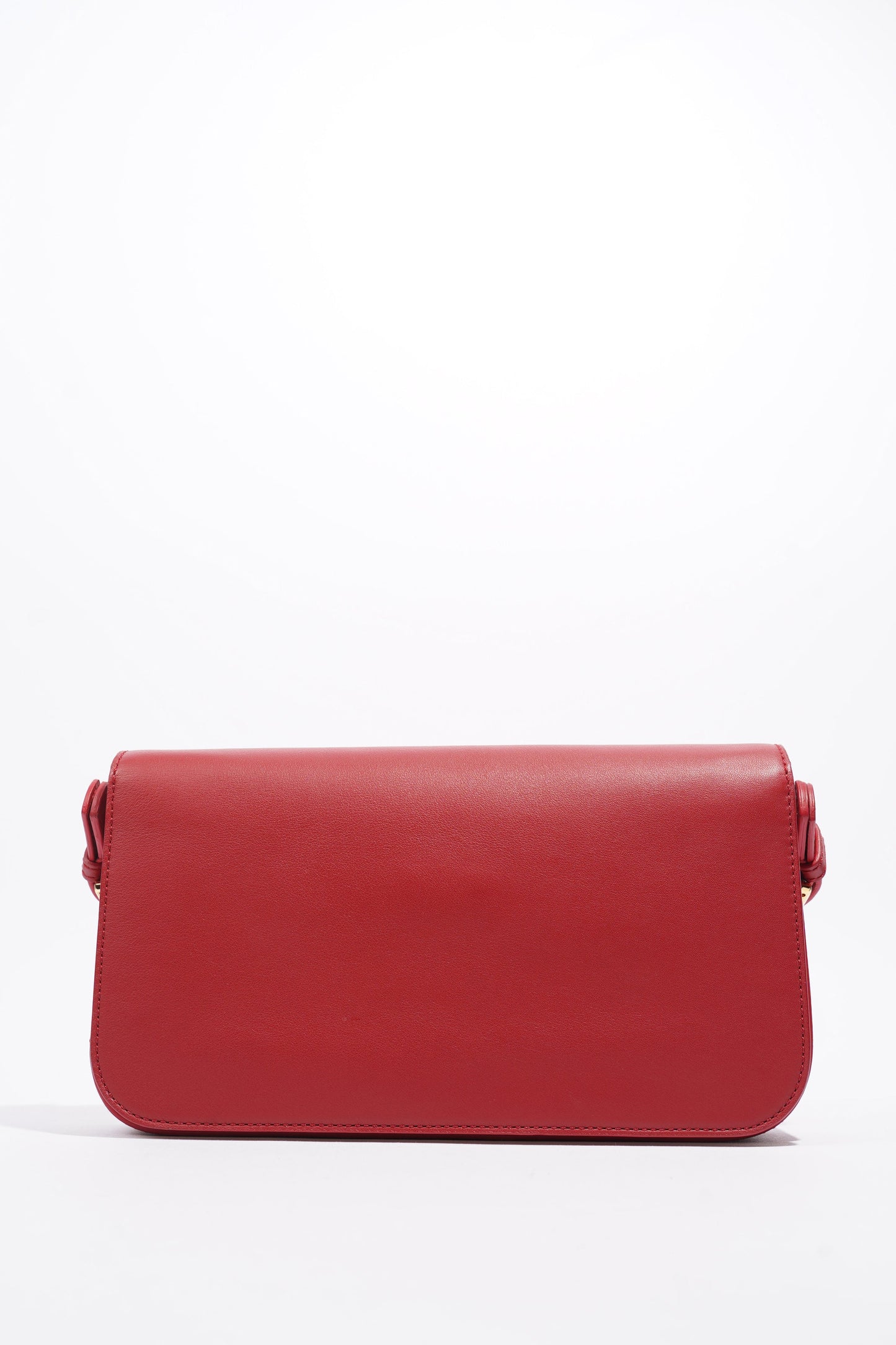 Fendi Baguette Bag Red Leather