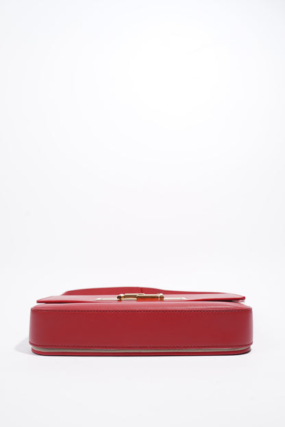 Fendi Baguette Bag Red Leather