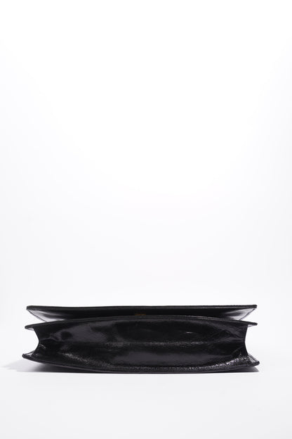 Fendi Clutch With Strap Black Leather