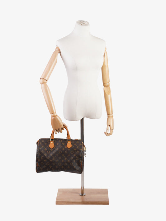 Louis Vuitton Speedy 30 Monogram Coated Canvas