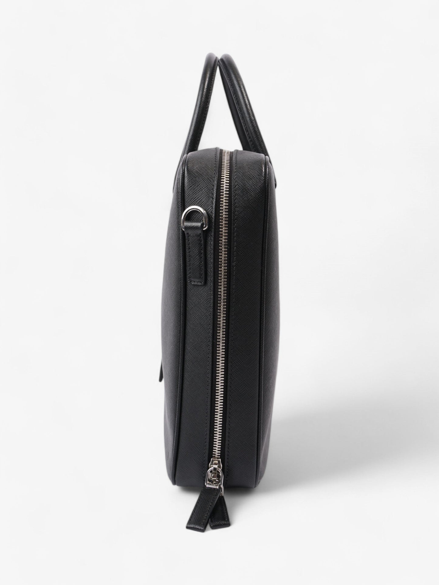 Prada Briefcase Black Saffiano Leather