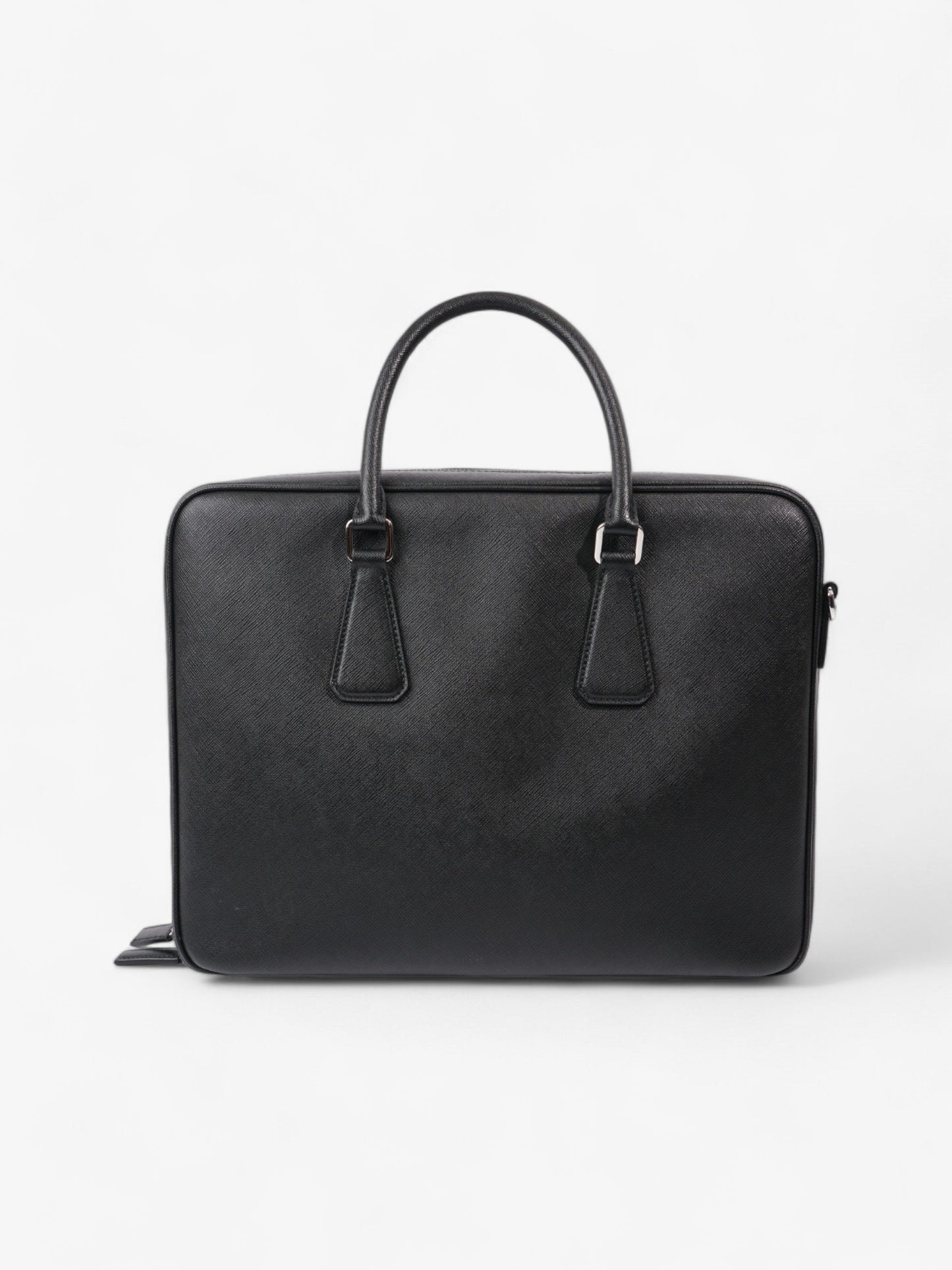 Prada Briefcase Black Saffiano Leather