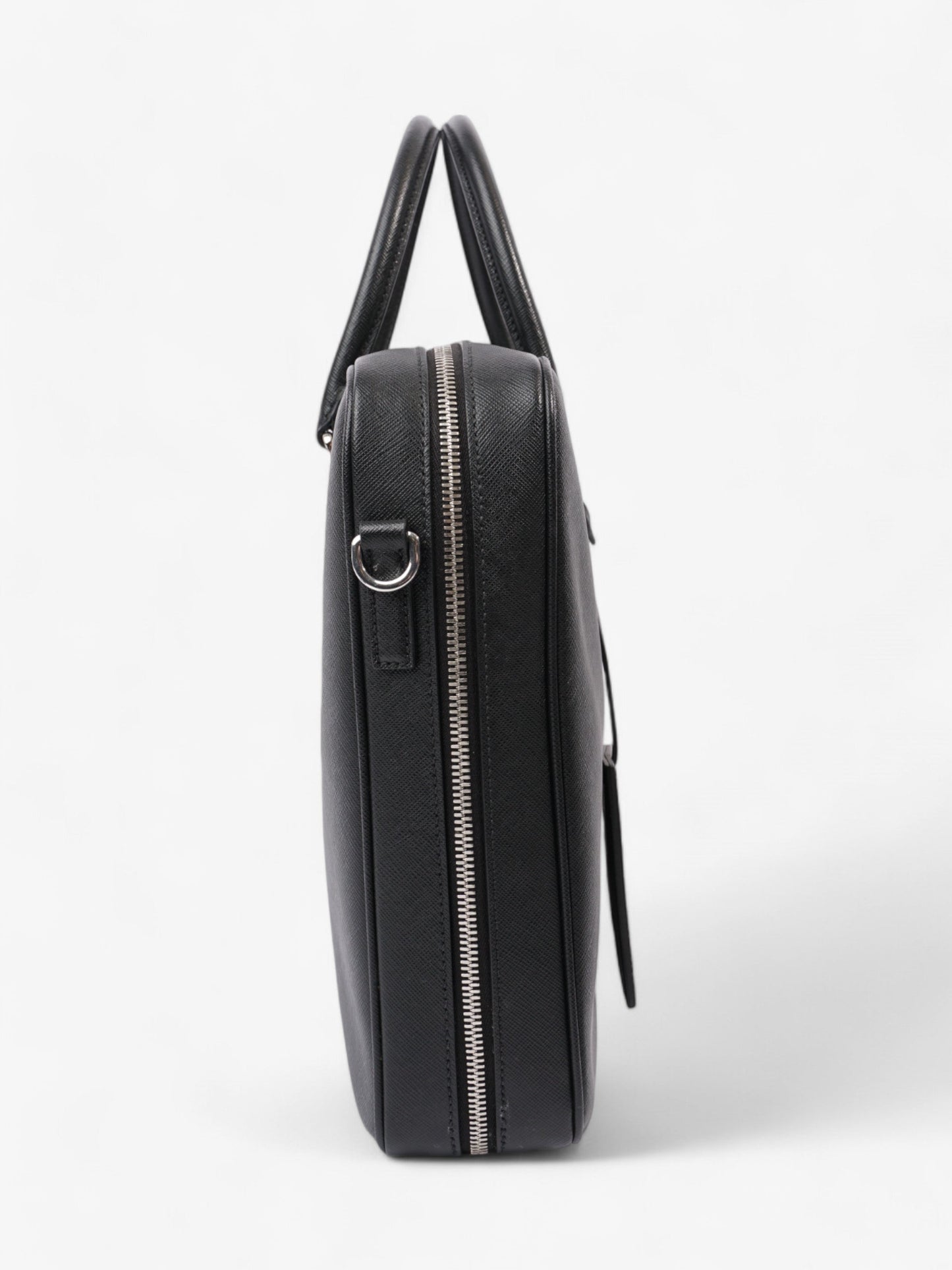 Prada Briefcase Black Saffiano Leather