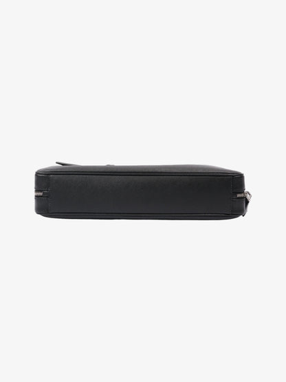 Prada Briefcase Black Saffiano Leather