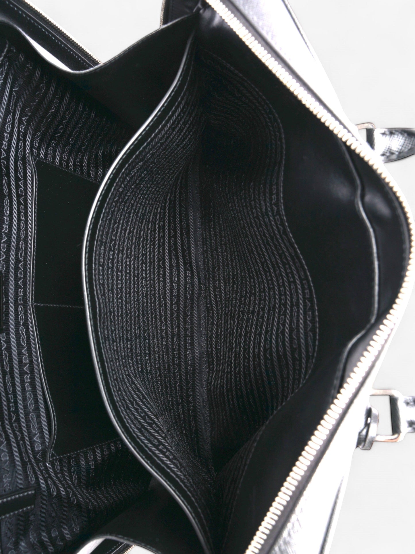 Prada Briefcase Black Saffiano Leather