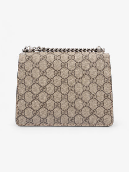 Gucci Dionysus Mini Beige And Ebony GG Supreme Coated Canvas