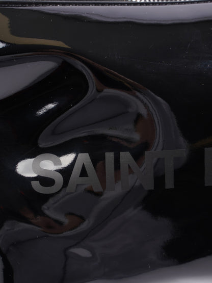 Saint Laurent Tuc Body Bag Black Patent Leather