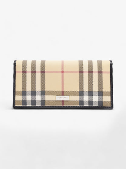 Burberry Continental Nova Check Canvas