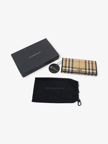 Burberry Continental Nova Check Canvas