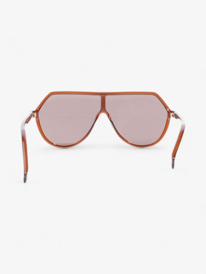 Fendi Fendi Roma Amor Sunglasses Brown Acetate 140mm