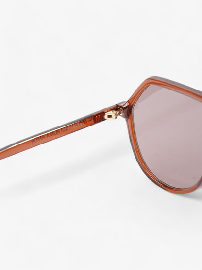 Fendi Fendi Roma Amor Sunglasses Brown Acetate 140mm