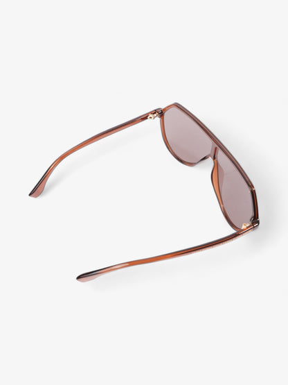 Fendi Fendi Roma Amor Sunglasses Brown Acetate 140mm
