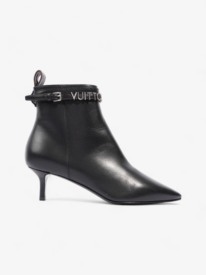 Louis Vuitton Call Back Ankle Boot 50 Black / Brown Monogram Leather EU 36 UK 3