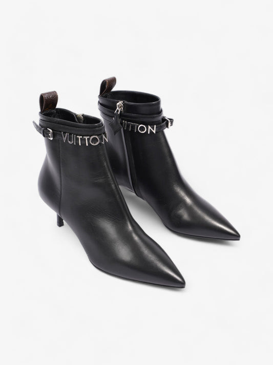 Louis Vuitton Call Back Ankle Boot 50 Black / Brown Monogram Leather EU 36 UK 3