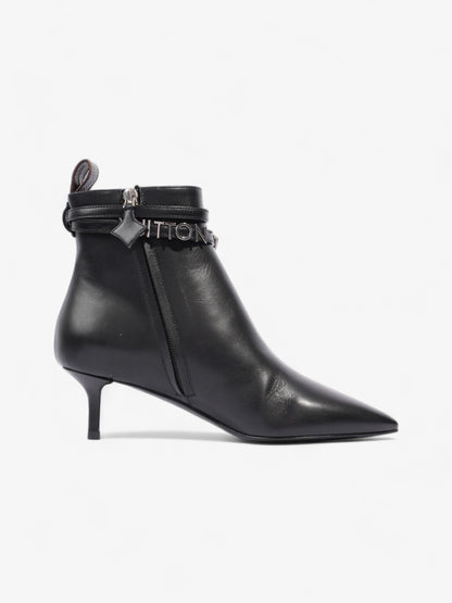 Louis Vuitton Call Back Ankle Boot 50 Black / Brown Monogram Leather EU 36 UK 3
