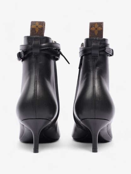 Louis Vuitton Call Back Ankle Boot 50 Black / Brown Monogram Leather EU 36 UK 3