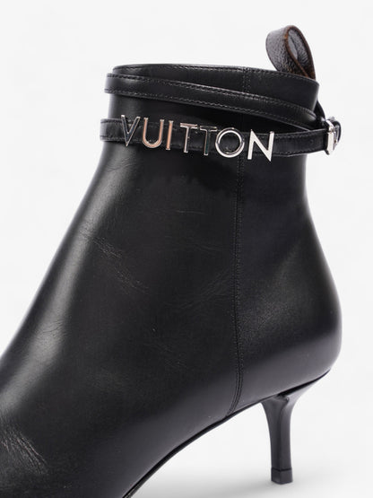 Louis Vuitton Call Back Ankle Boot 50 Black / Brown Monogram Leather EU 36 UK 3